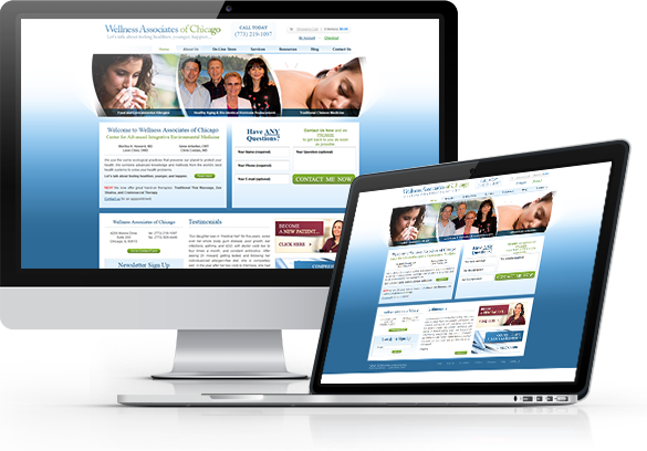 Best Alternative Medicine Website Design - Wellness Associates of Chicago