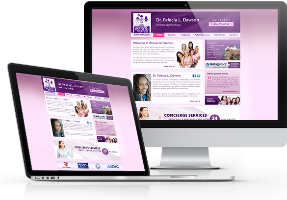 Best OBGYN Website Design - Women for Women