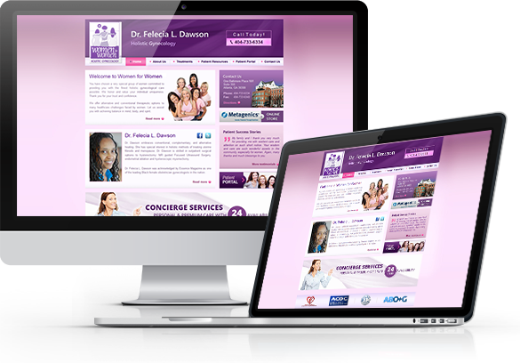 Best OBGYN Website Design - Women for Women