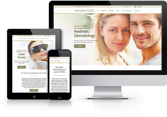 Dermatology Website Design